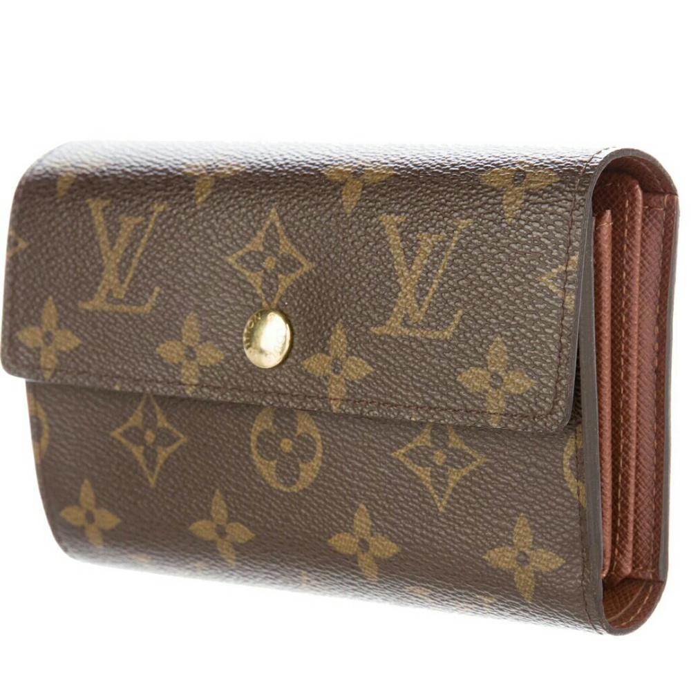 ♧100% Authentic LV Compact Wallet Monogram
